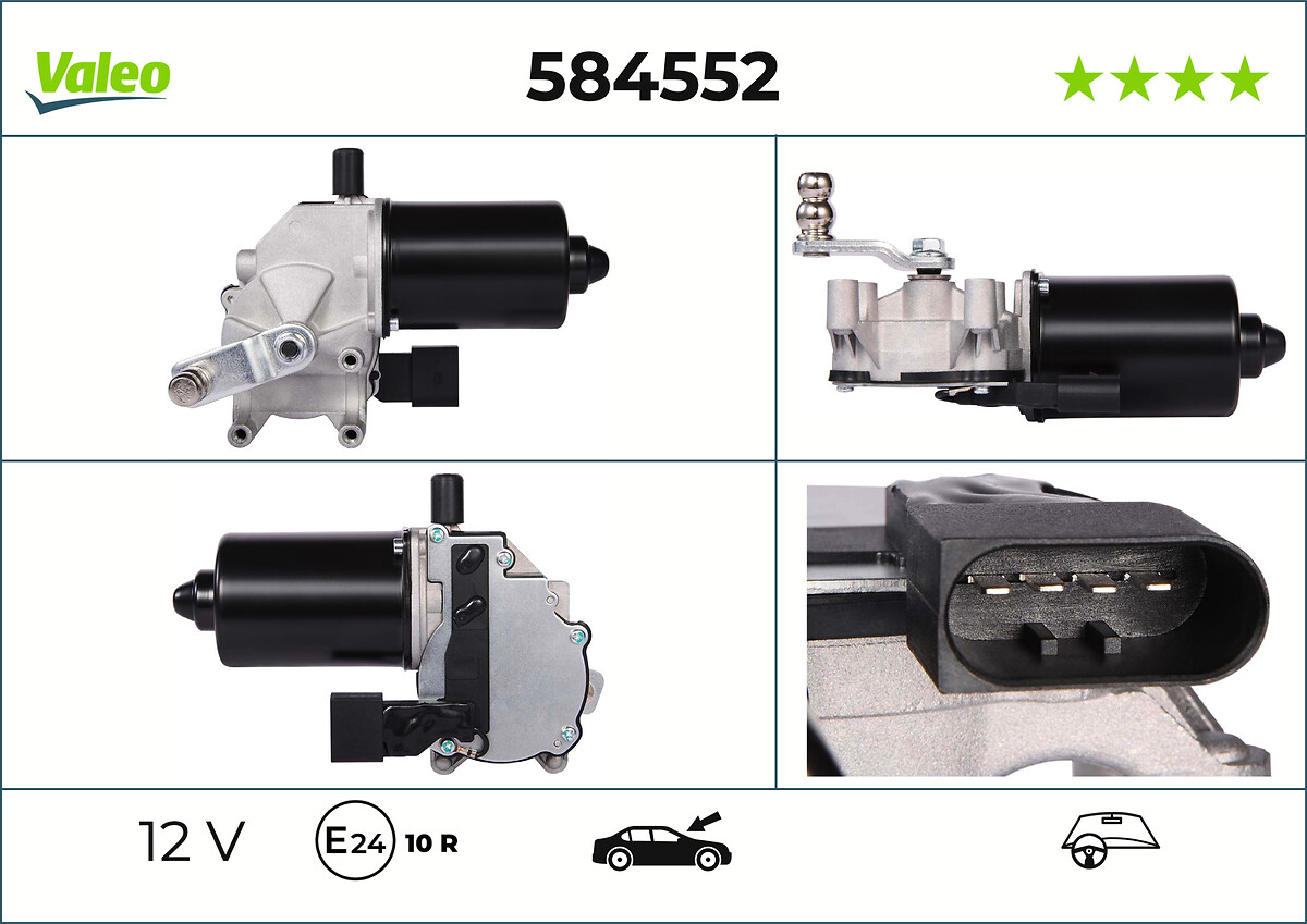 Moteur d'essuie-glace VALEO ref. 584552
